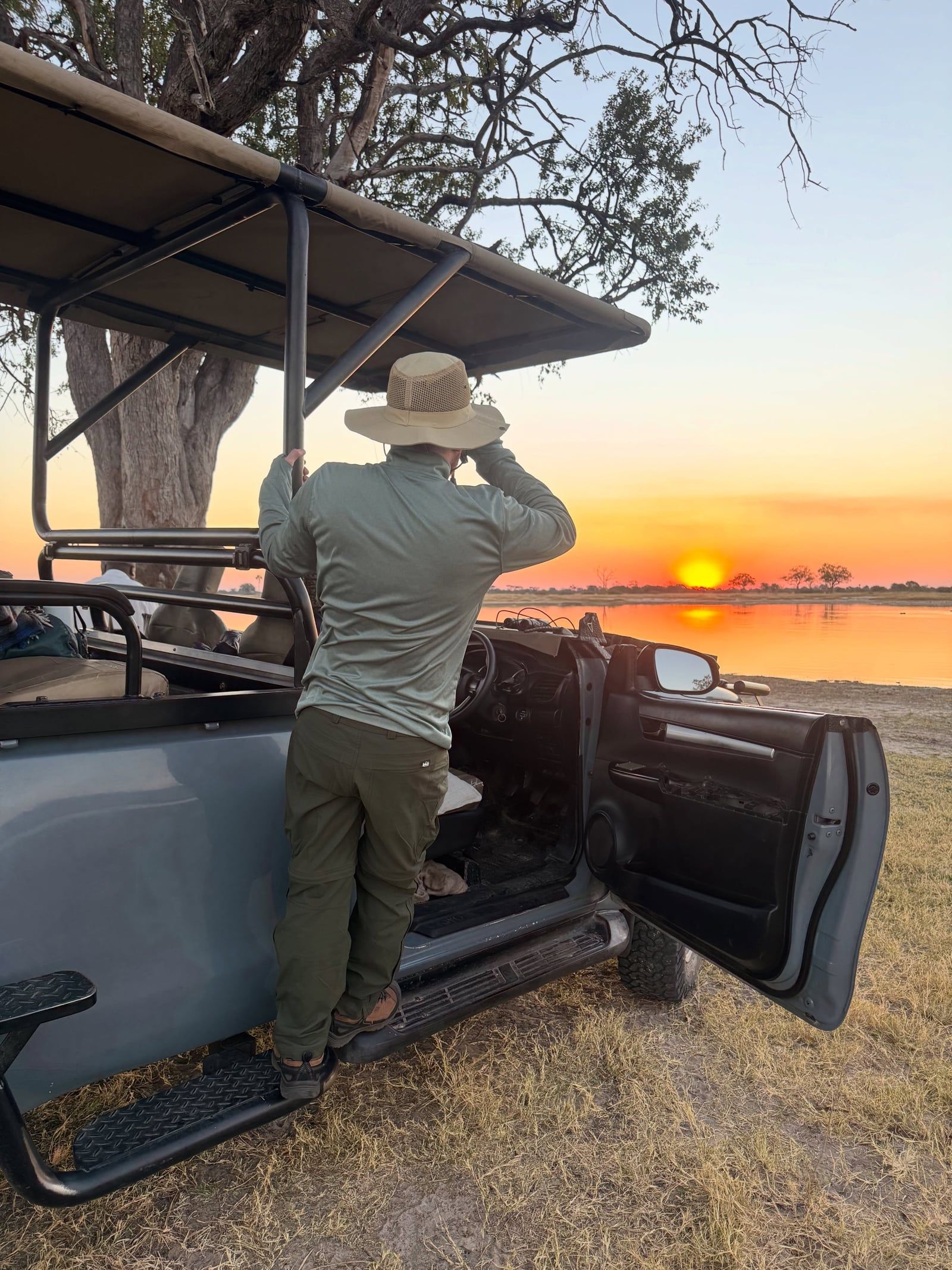 Besucherfoto einer Tour in Hwange-Nationalpark